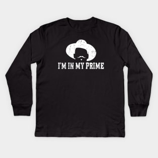 i'm in my prime Kids Long Sleeve T-Shirt